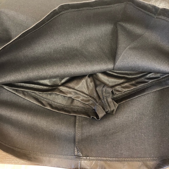 Faux Leather Mini Skirt - Picture 6 of 7